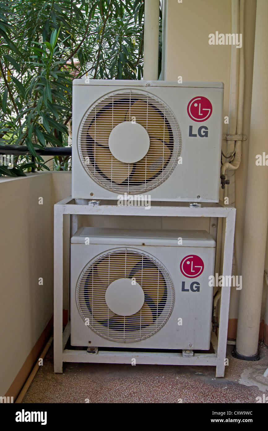 Lg air conditioning unit hi-res stock photography and images - Alamy