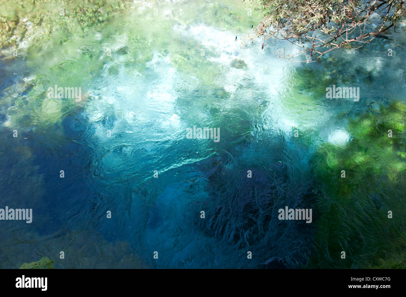 The Blue Eye Stock Photo Alamy