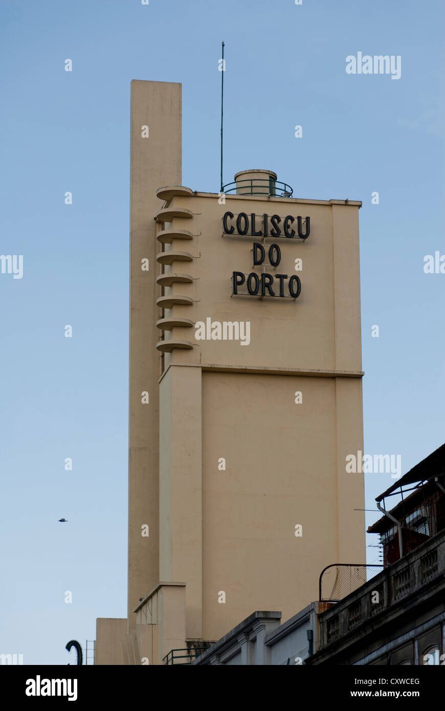 Coliseu do Porto, Oporto, Portugal Stock Photo