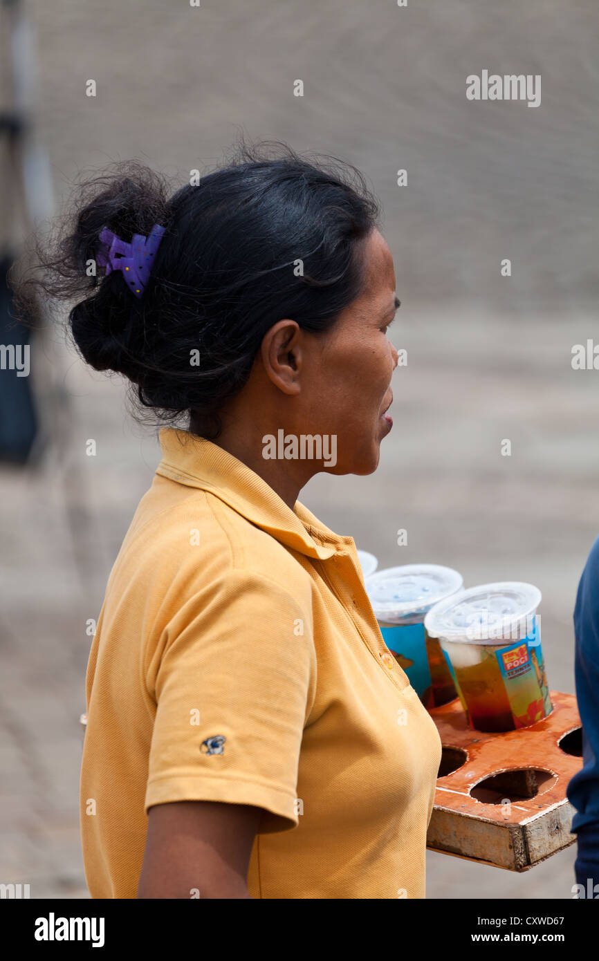 Portrait of a Woman in Jakarta, Indonesia Stock Photo Alamy
