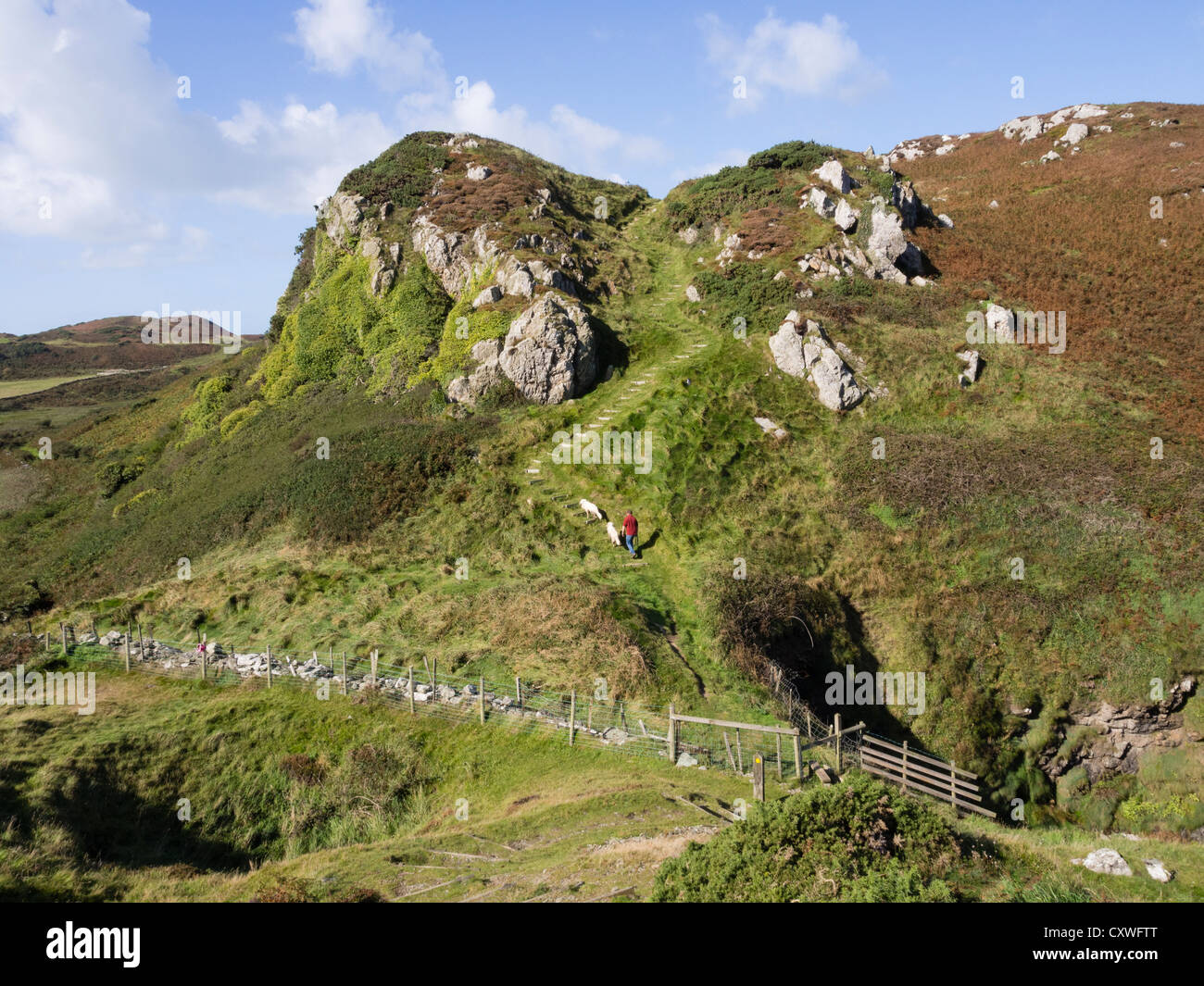 The isle of man coastal path hi-res stock photography and images - Alamy