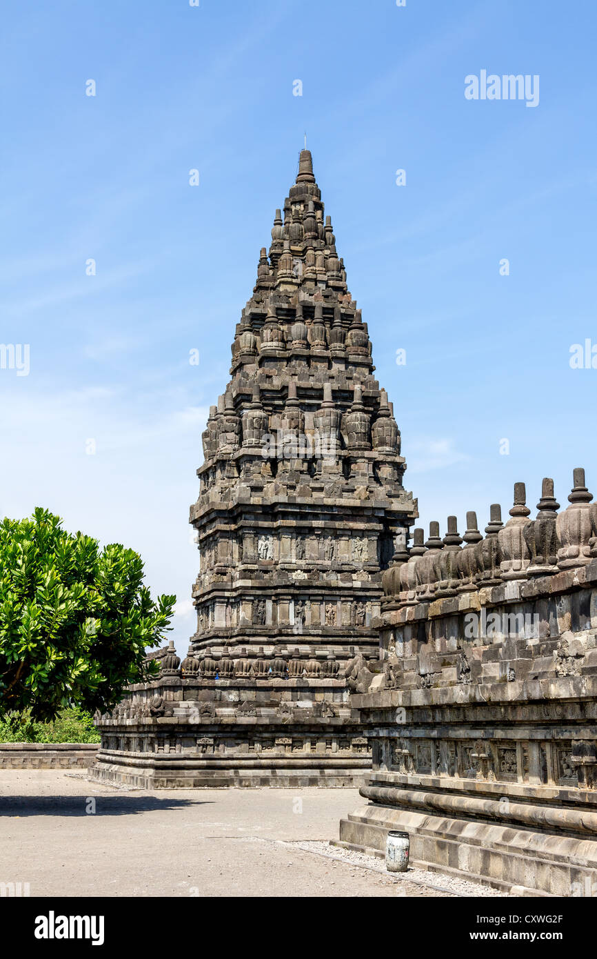 Prambanan temple near Yogyakarta on Java island, Indonesia Stock Photo ...