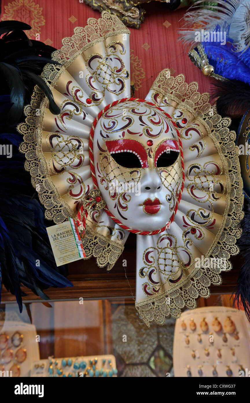 Hand painted face mask, Venice, Italy Stock Photo Alamy
