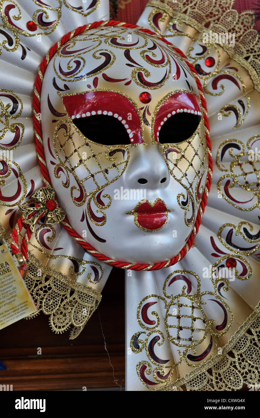 Hand painted Venetian face mask, Venice, Italy Stock Photo - Alamy