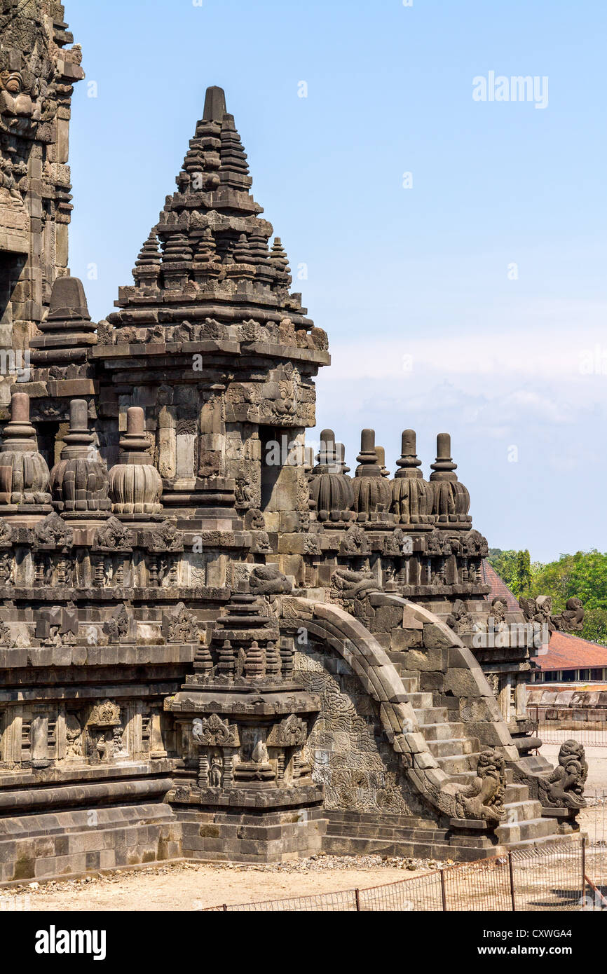 Prambanan temple near Yogyakarta on Java island, Indonesia Stock Photo ...