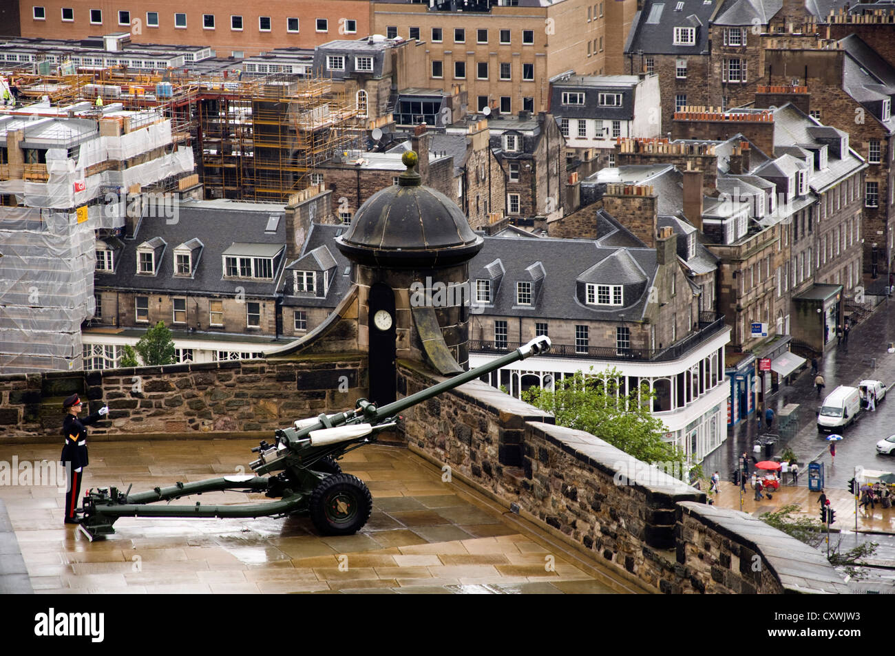 Edinburgh mill's mount battery hi-res stock photography and images - Alamy