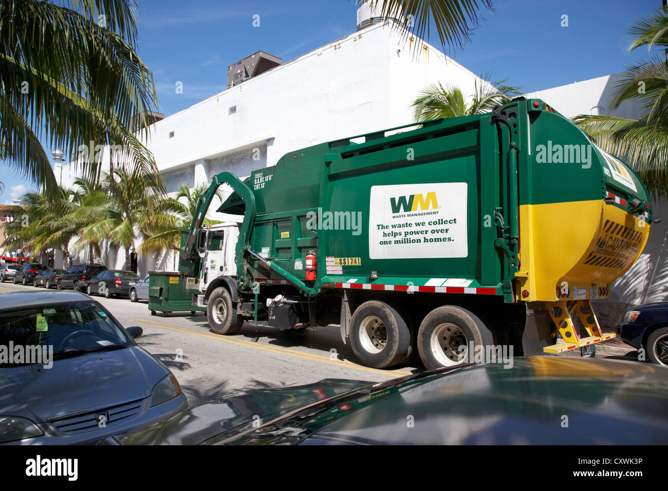 Waste management truck hires stock photography and images Alamy