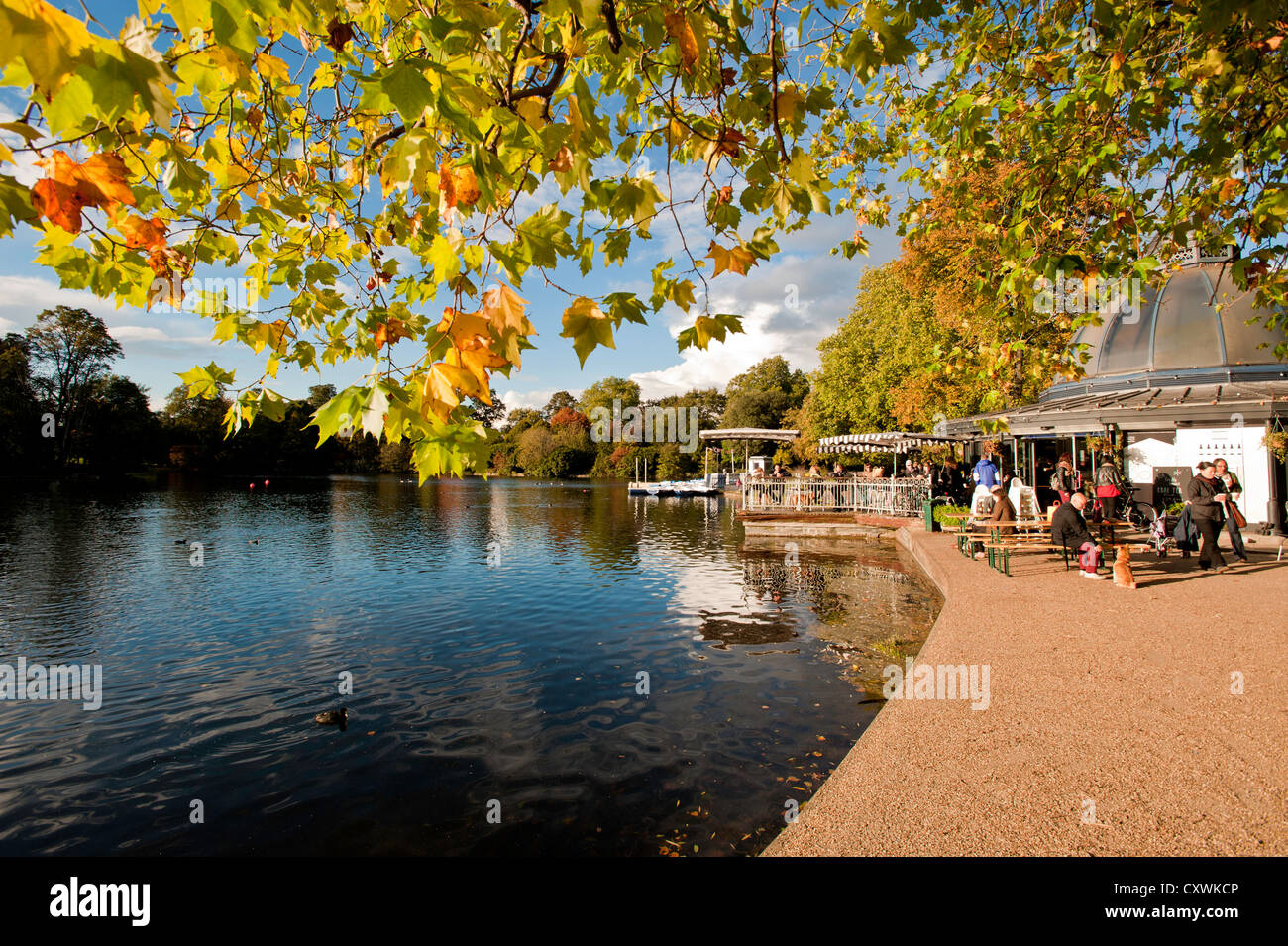 Victoria Park, Hackney, London, United Kingdom Stock Photo