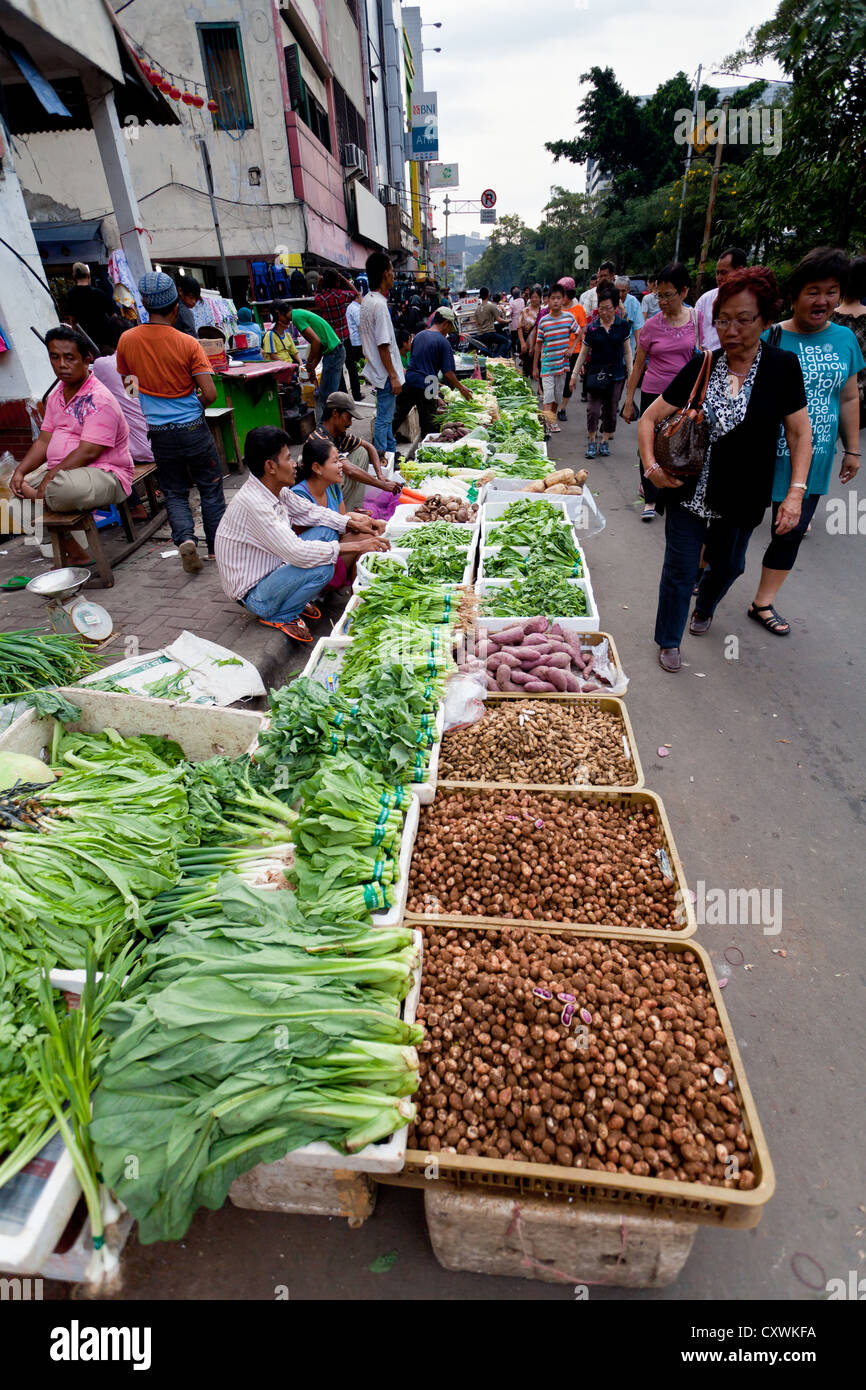 Vegetables Market in Jakarta, Indonesia Stock Photo Alamy