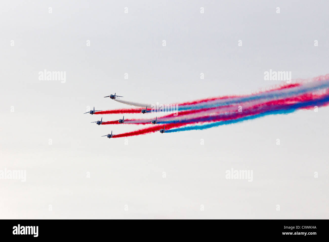Les Diables Rouges Aerobatic Patrol A performance by the French Acrobatic Patrol (Patrouille de France ...