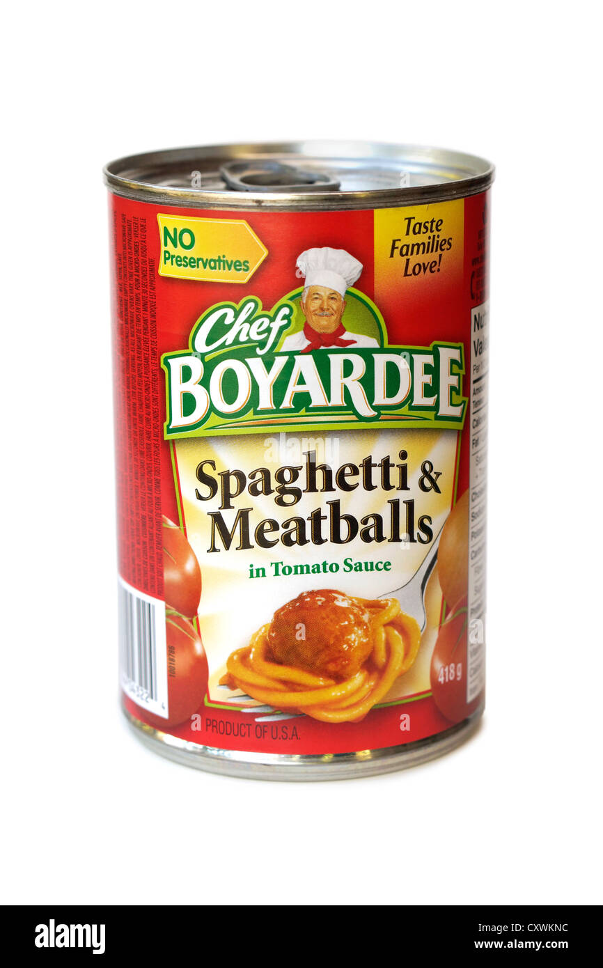 Tinned meatballs tin hires stock photography and images Alamy
