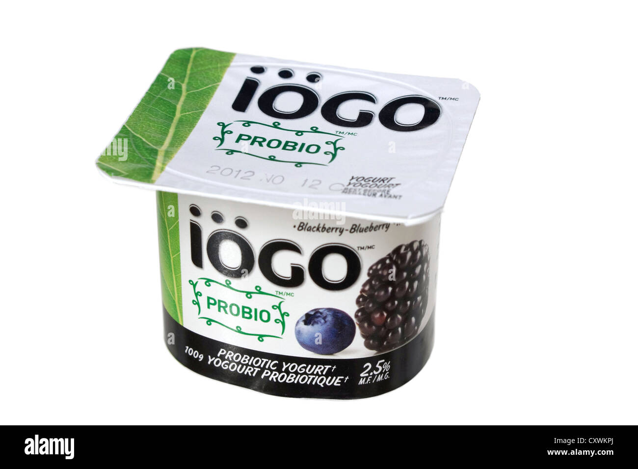 Iogo, Yogurt Stock Photo Alamy