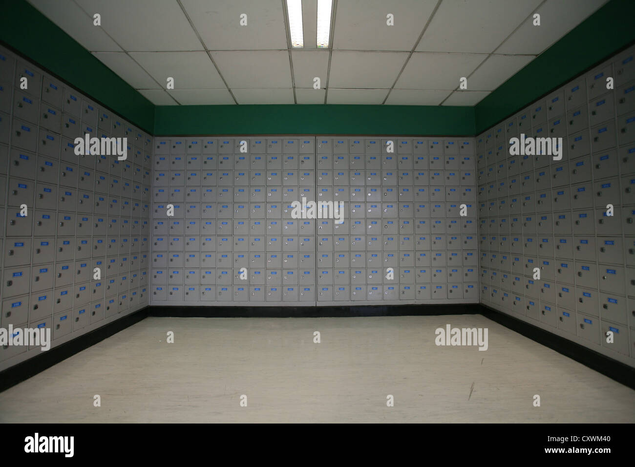 Post Office Boxes Stock Photo Alamy