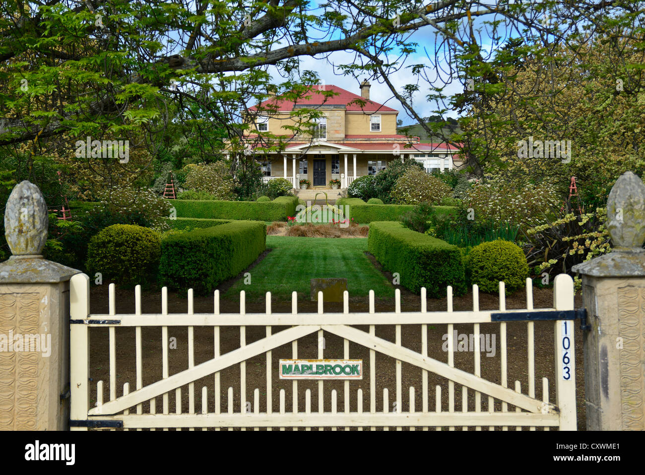 "Marlbrook" a fine house on the Midlands Highway near
