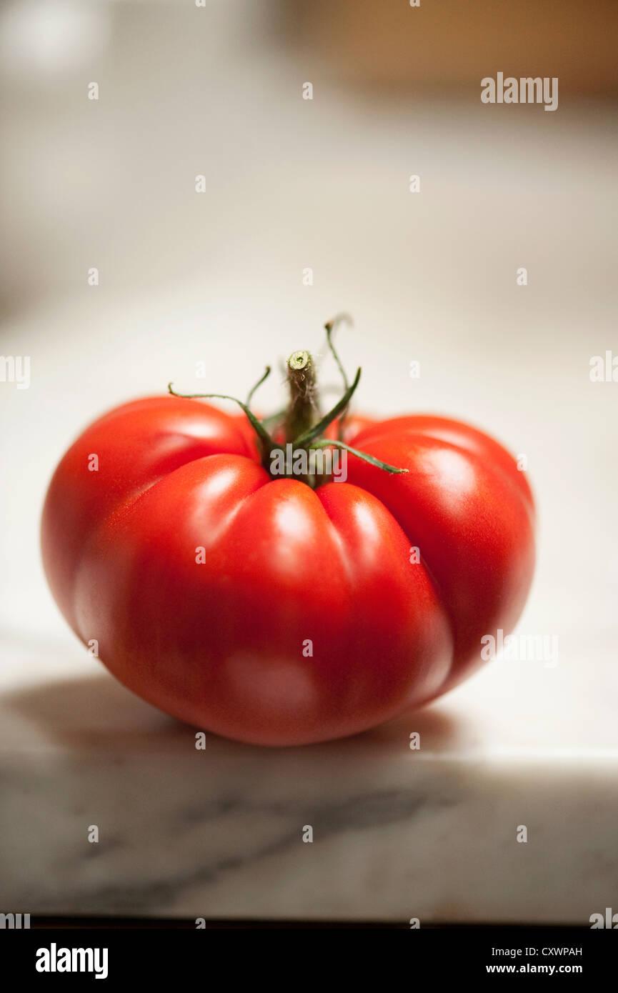 Close up of tomato Stock Photo