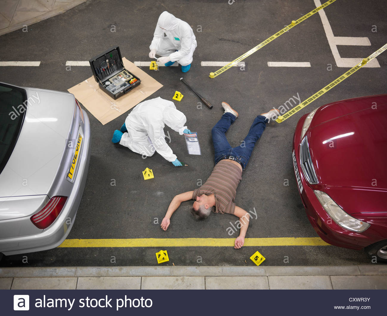 Forensic At Crime Scene