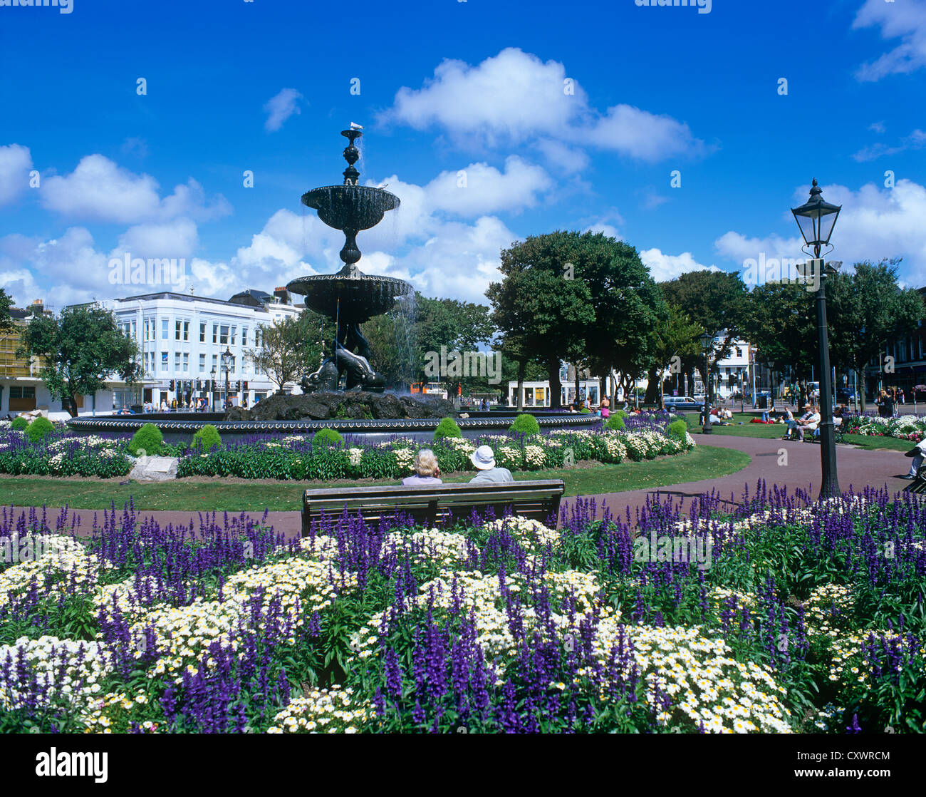 Steyne Gardens Brighton Sussex UK Stock Photo Alamy