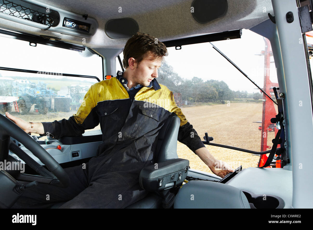 Tractor Driver Stock Photos & Tractor Driver Stock Images - Alamy