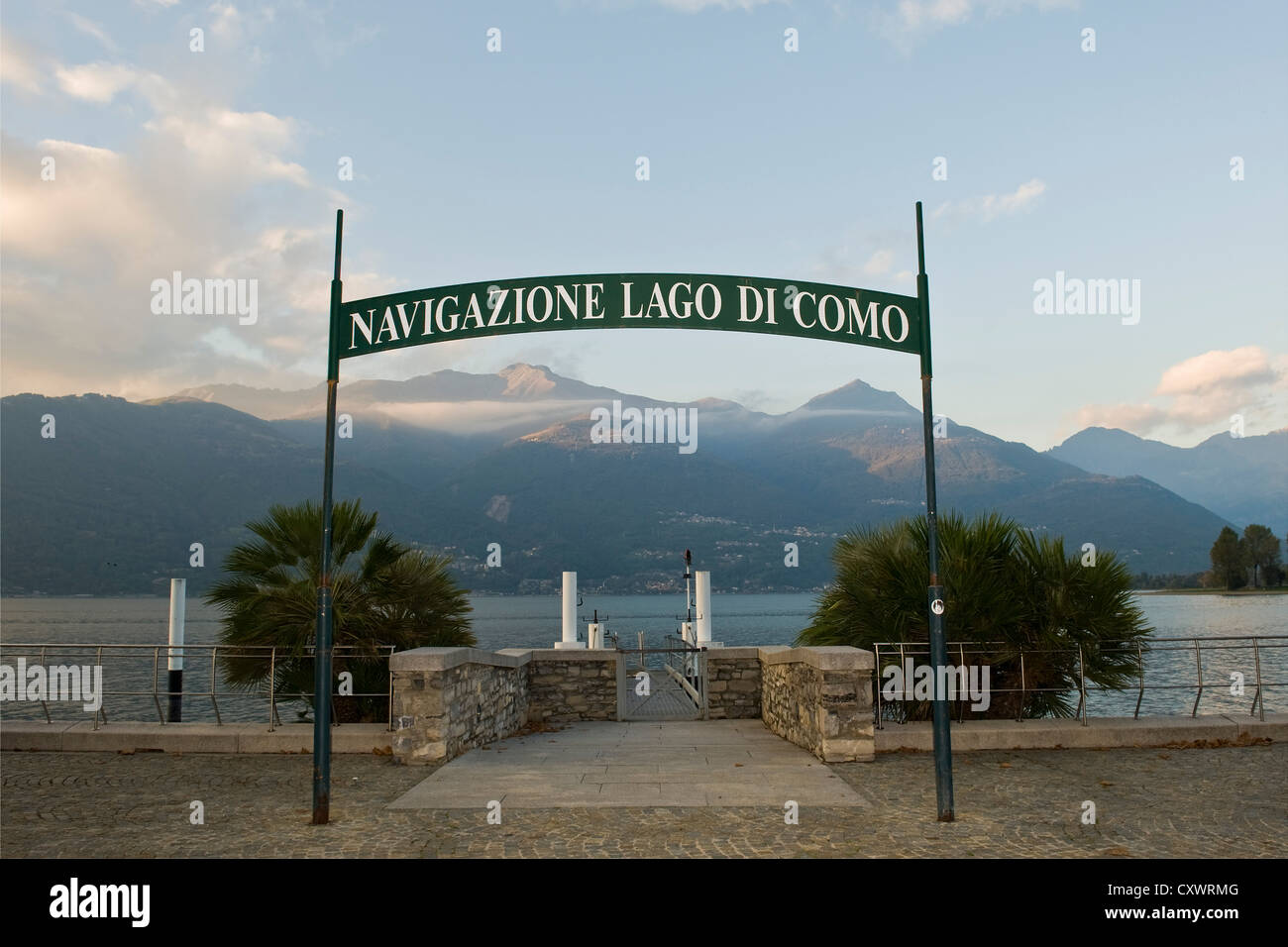 Italy, Lombardy, Colico Stock Photo Alamy