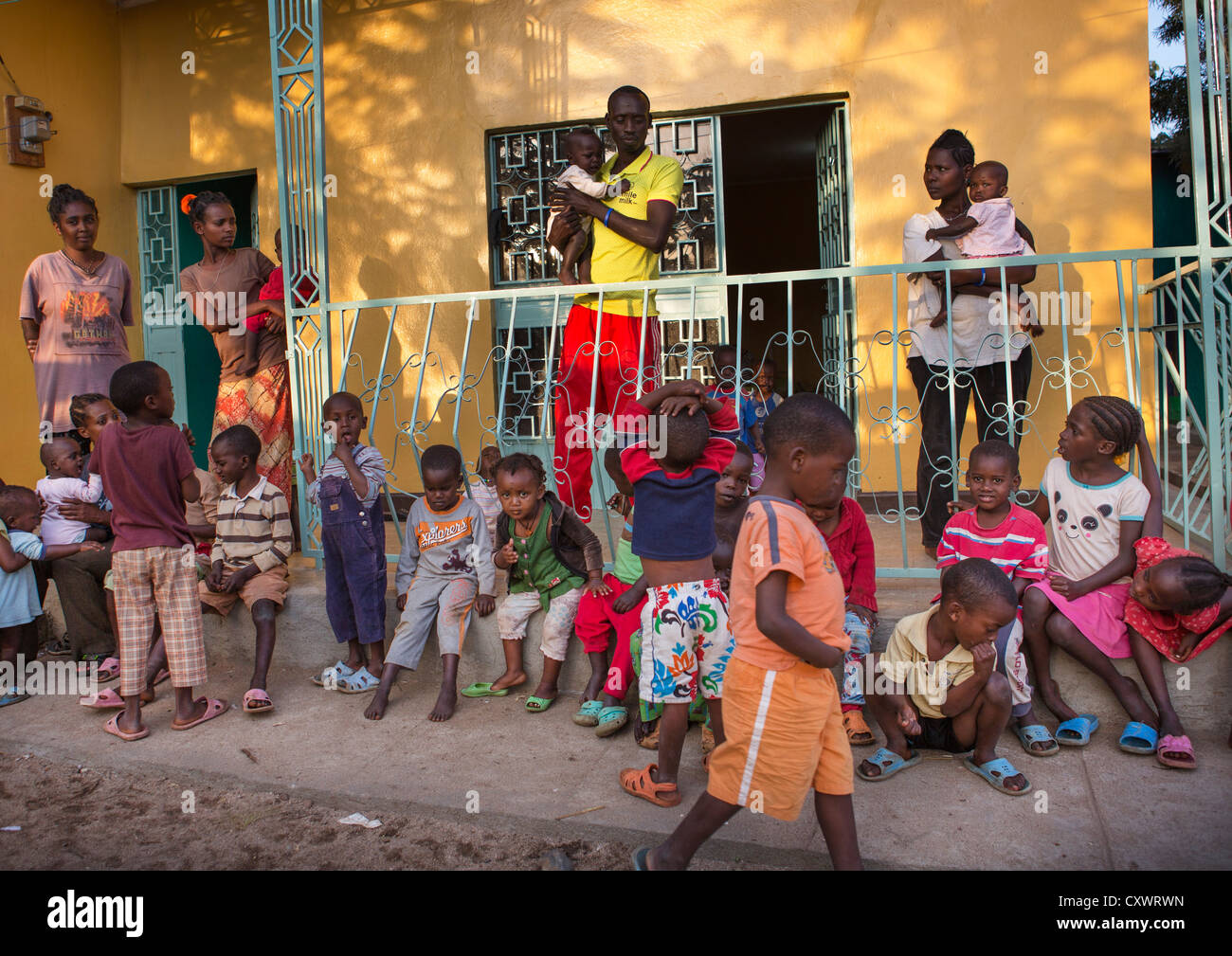 Mingi Kids Rescued In Omochild Foundation, Jinka, Omo Valley, Ethiopia