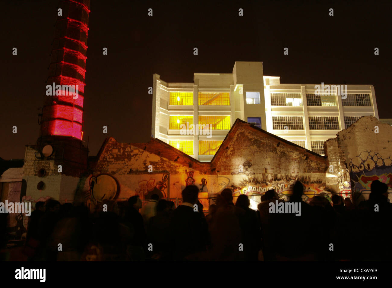 International lighting festival that took place in the streets and ...