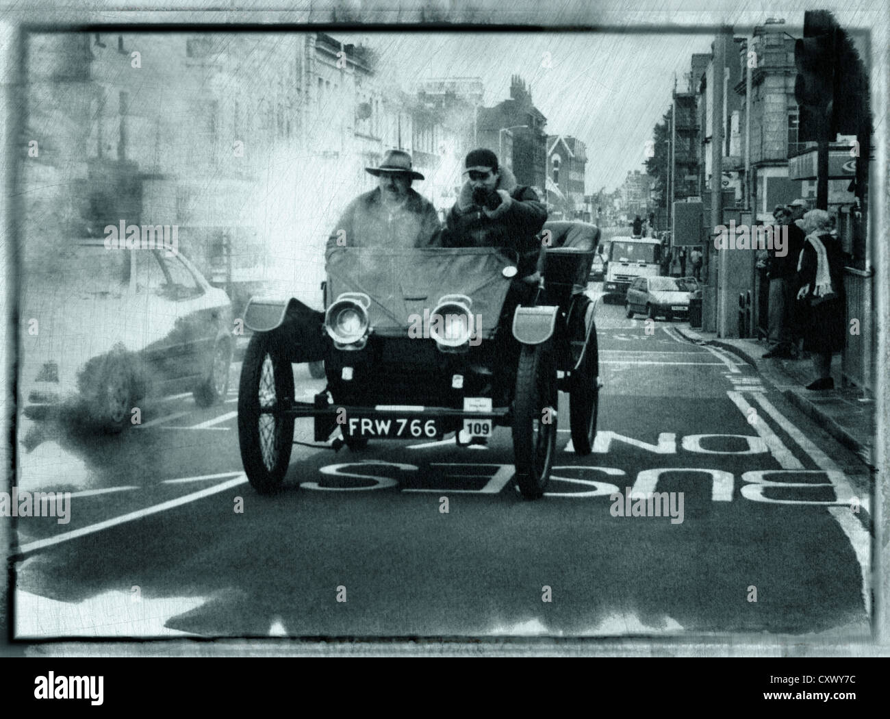 1901 Lanchester that once belonged to Rudyard Kipling participating in