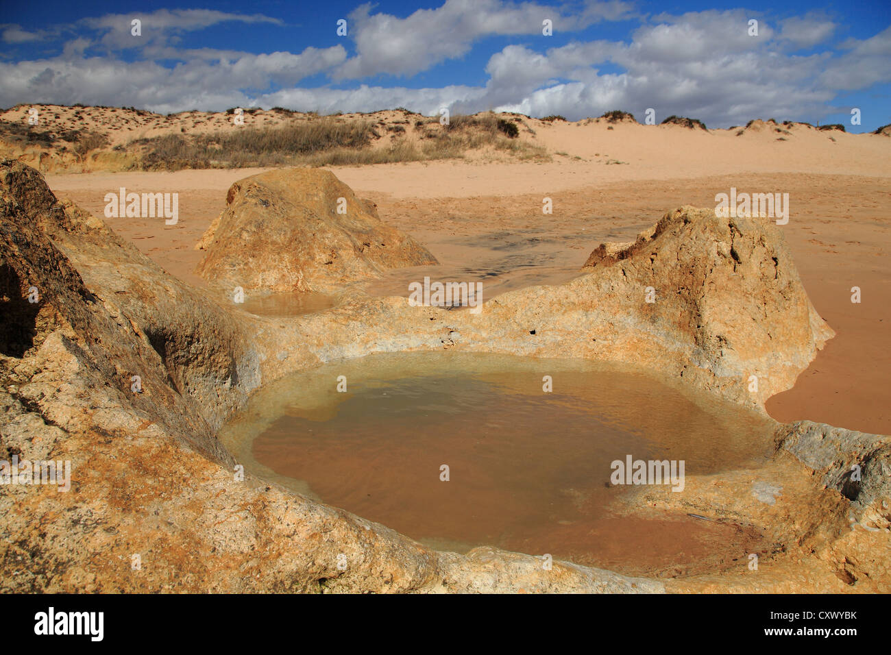 Salgados beach, Algarve, Portugal Stock Photo - Alamy