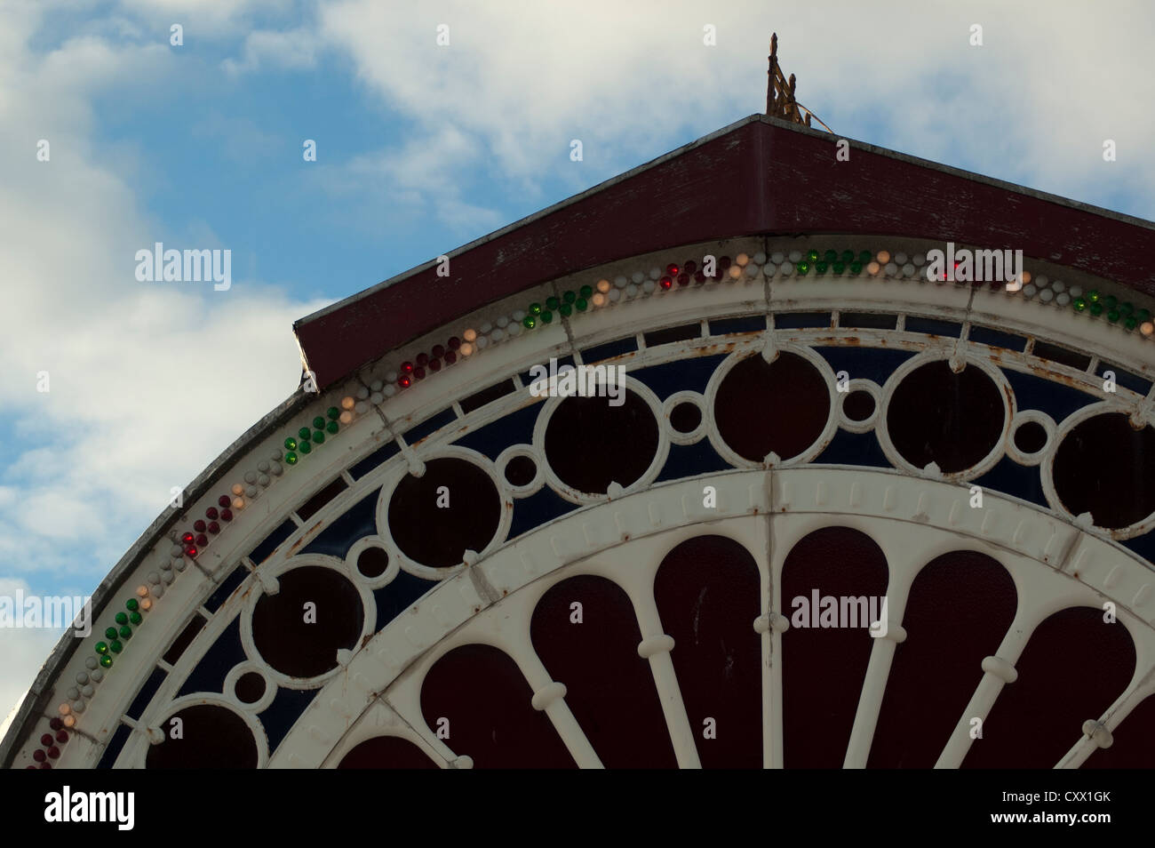 The upper pavilion on Aberystwyth Royal Pier Stock Photo Alamy
