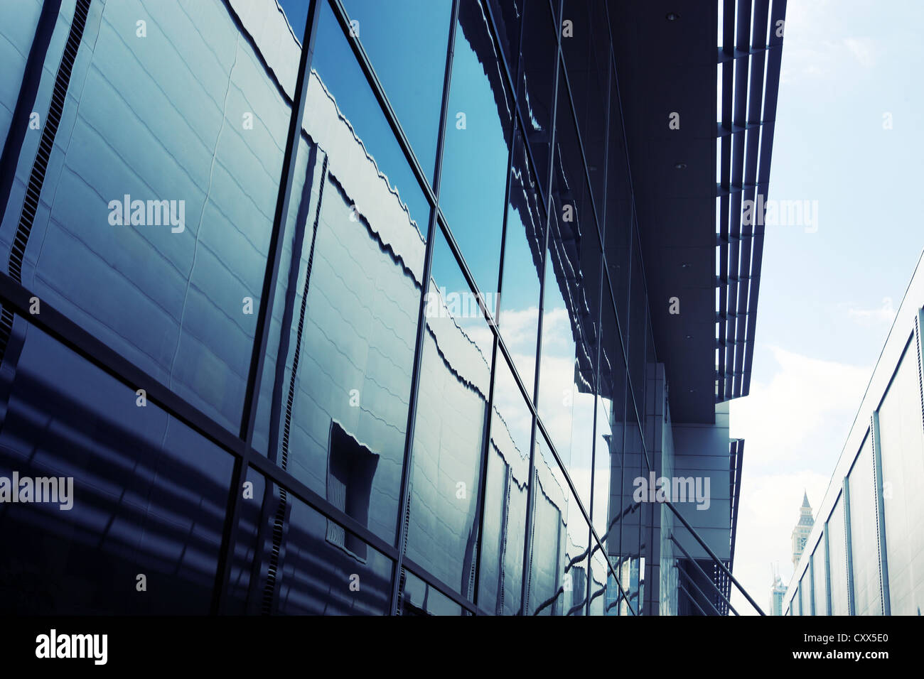 dubai exhibition centre Stock Photo