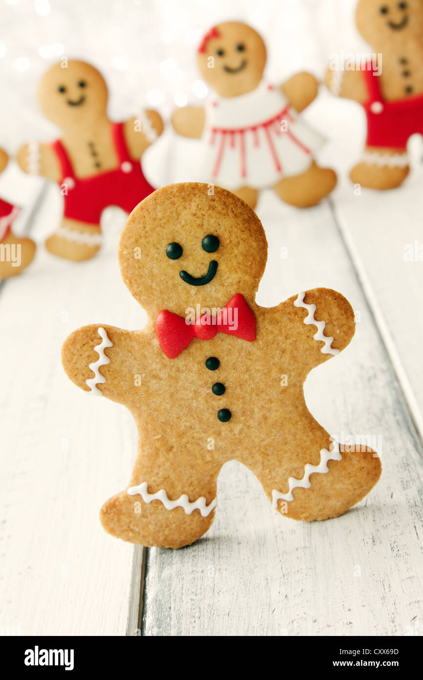 Gingerbread man Stock Photo