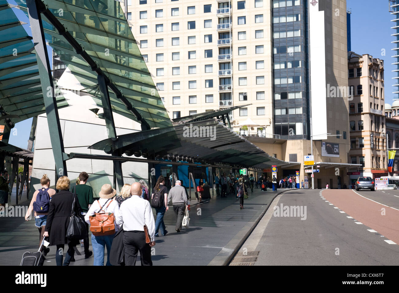 Sydney bus shelter hi-res stock photography and images - Alamy