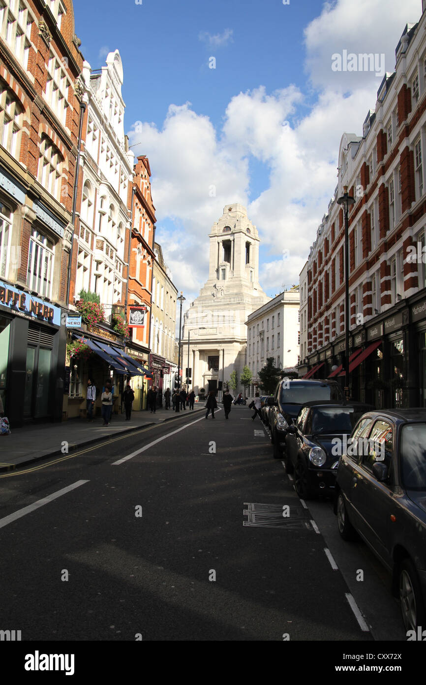 Freemasons' Hall in London is the headquarters of the United Grand Lodge of England and a meeting place for the Masonic Lodges Stock Photo