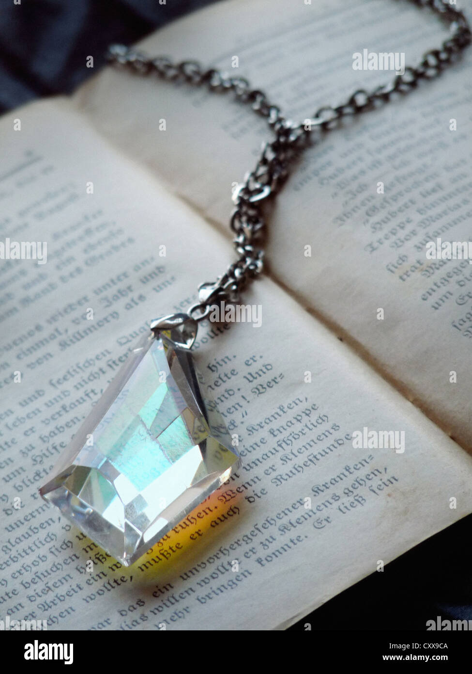 Vintage Faceted Glass or Crystal Necklace | Collectors Weekly