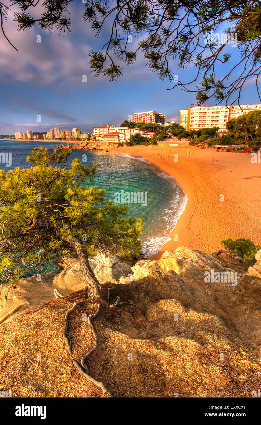 Platja d'Aro Costa Brava Spain Stock Photo - Alamy