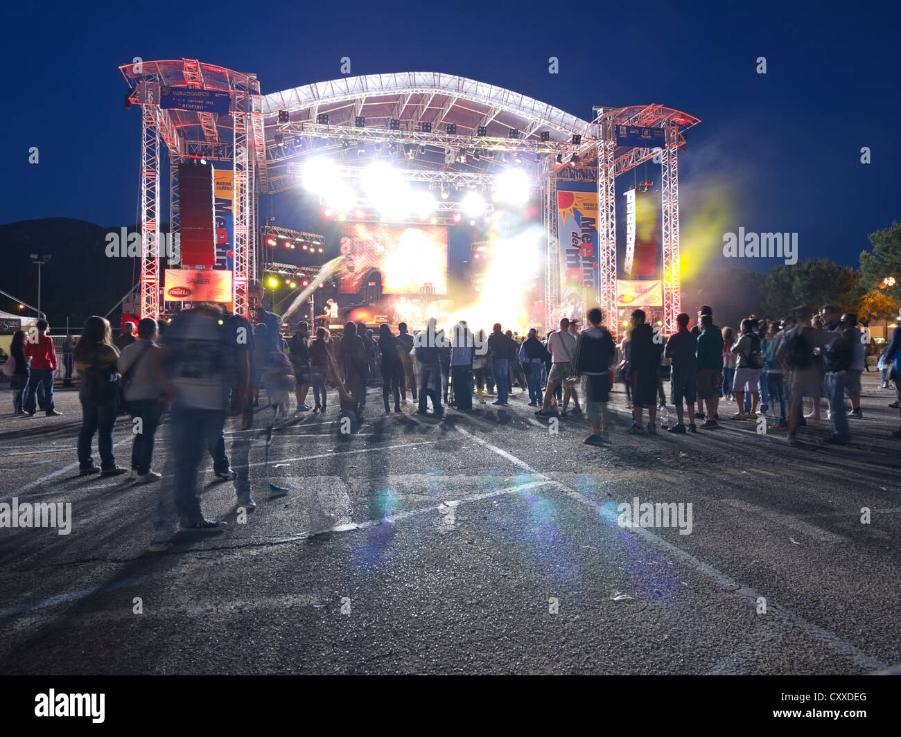 Meeting del Mare, Festa della Repubblica, free rock concert on the