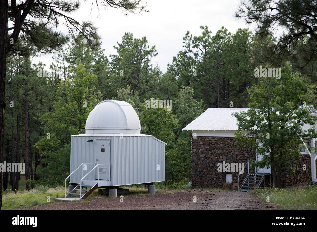 One of the telescopes at Lowell Observatory, Flagstaff, Arizona, USA