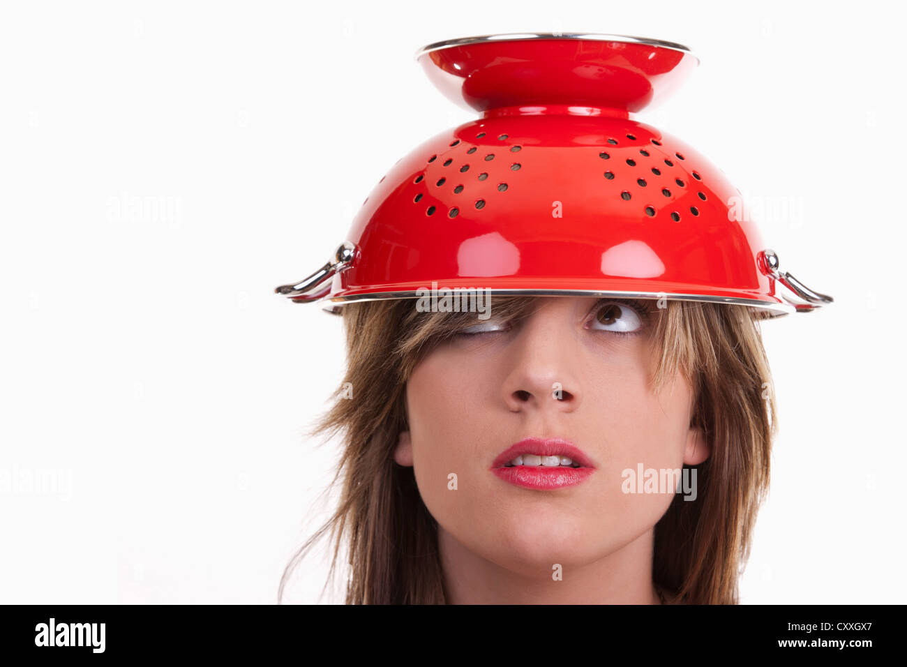 Colander On Head