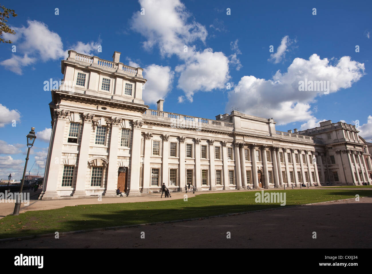 King Charles Court, Old Royal Navy College, Greenwich, South-East London, England, United Kingdom Stock Photo