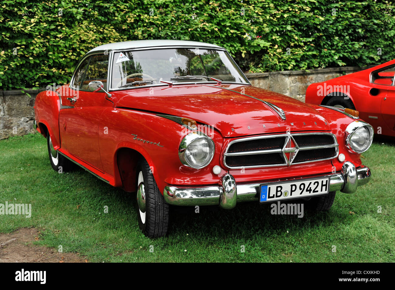 Borgward Isabella Coupé, built in 1958, vintage car, Retro Classics meets Barock 2012, Ludwigsburg, Baden-Wuerttemberg Stock Photo