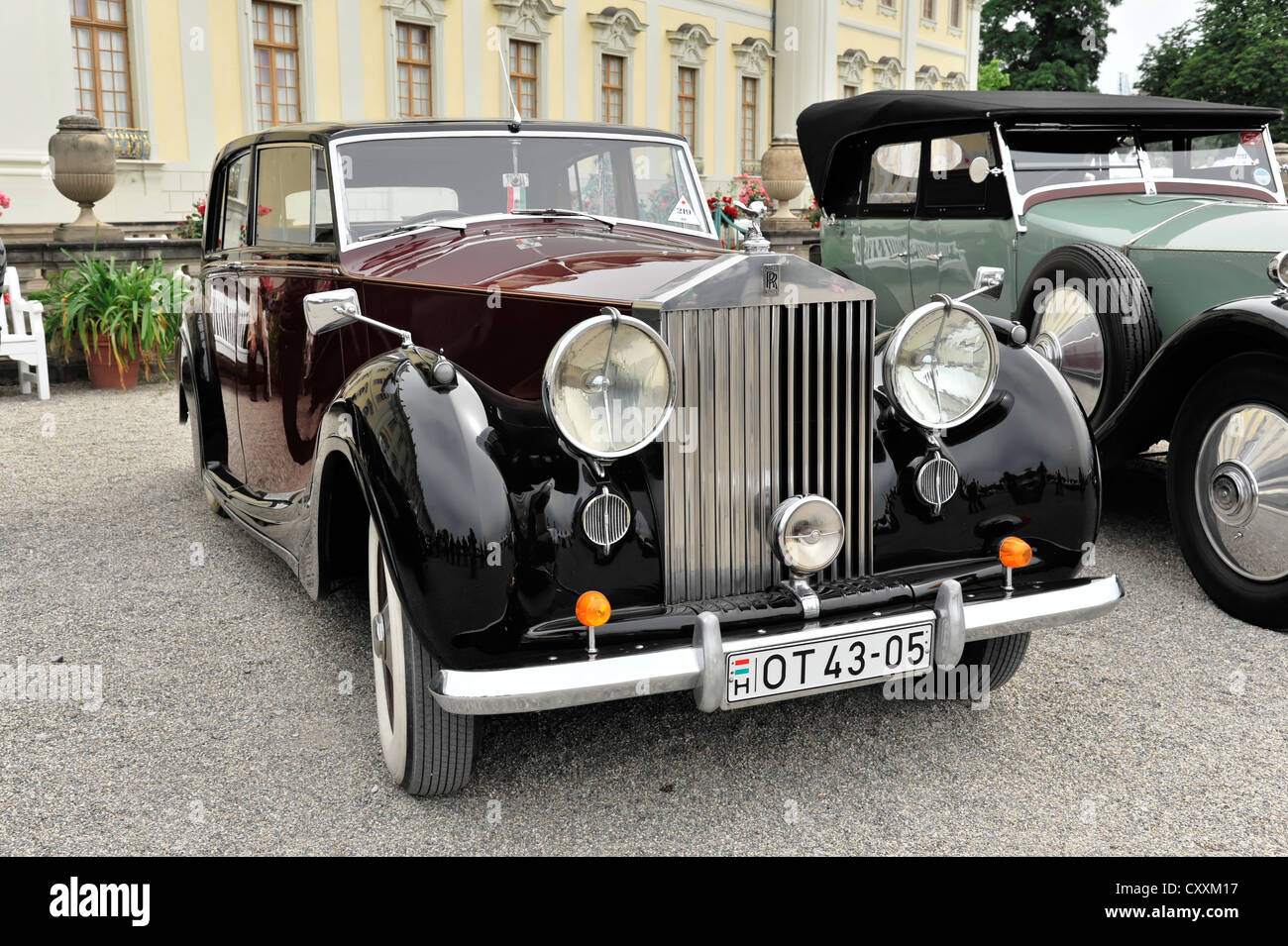 Rolls-Royce Silver Warith Muliner, built in 1947, vintage car, Retro Classics meets Barock 2012, Ludwigsburg, Baden-Wuerttemberg Stock Photo