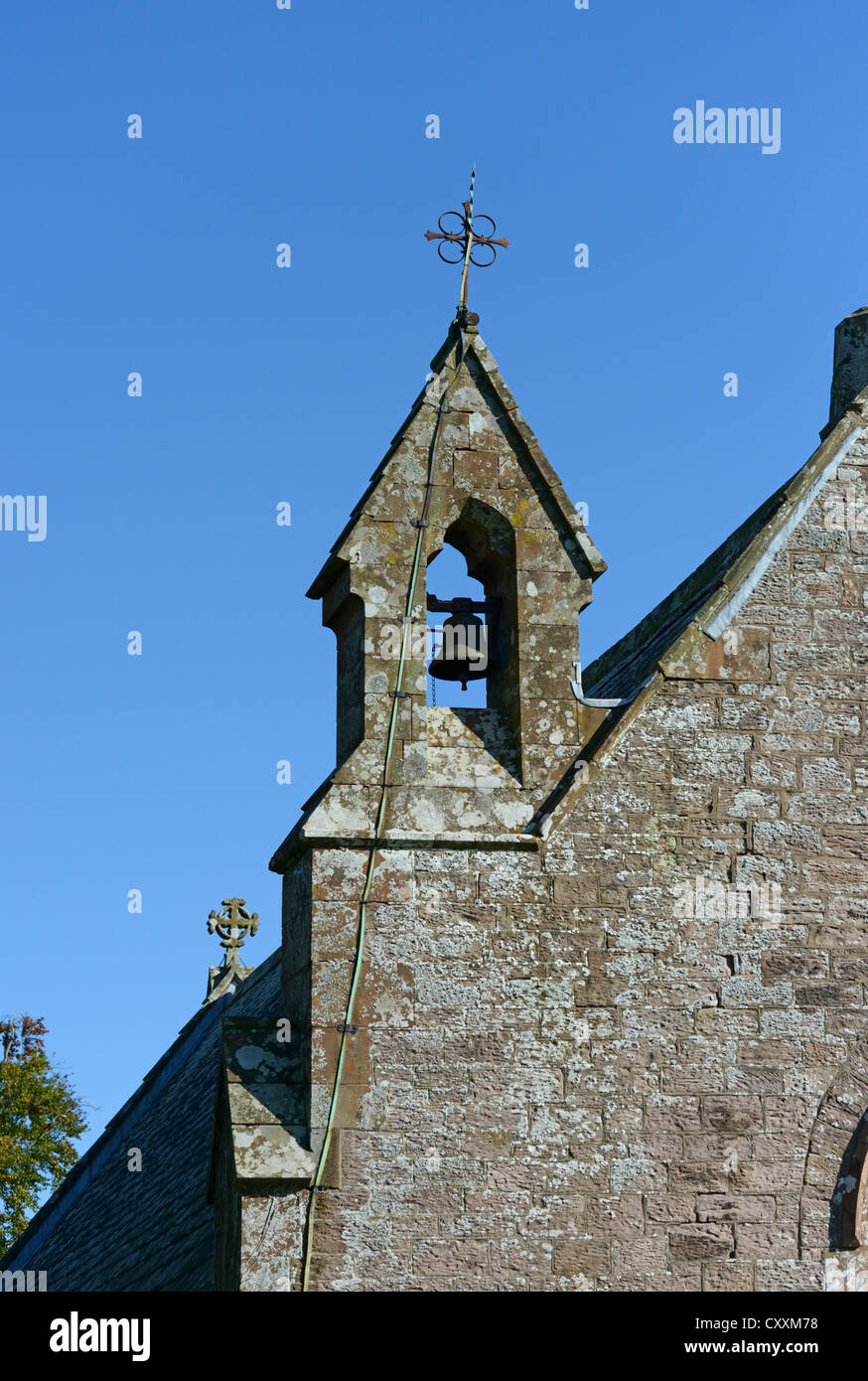 Bellcote church saint james welton hires stock photography and images