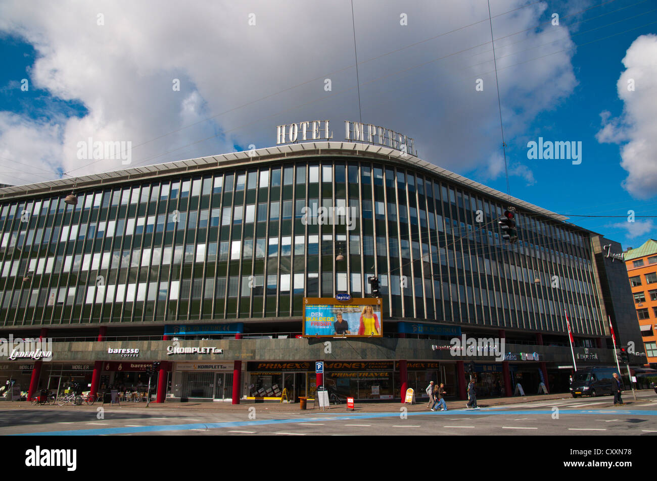 Hotel Imperial at corner of Vester Farimagsgade and Ved Vesterport street  central Copenhagen Denmark Europe Stock Photo - Alamy