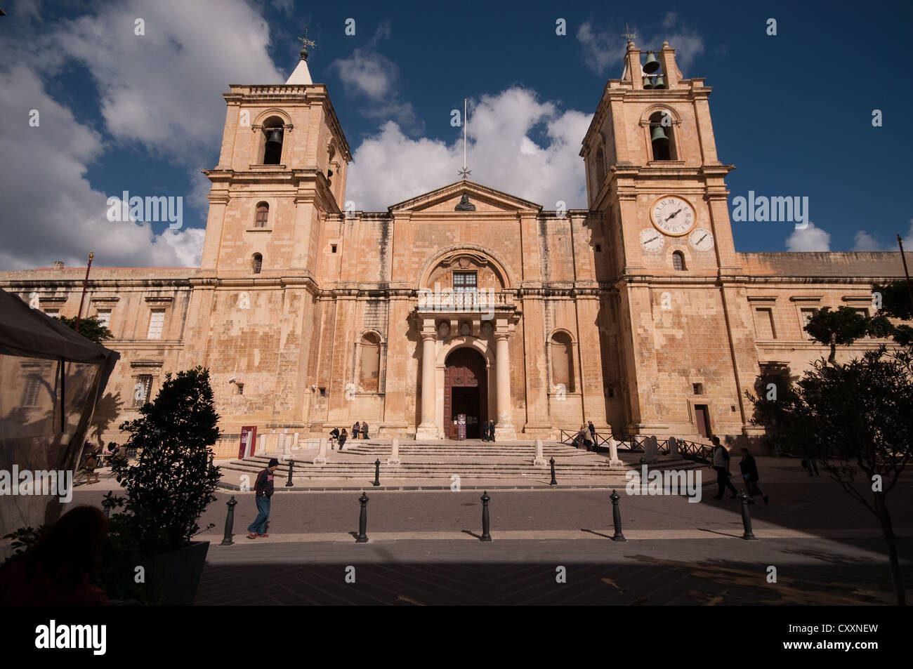 St. John's Co-Cathedral, Valletta, Malta Stock Photo