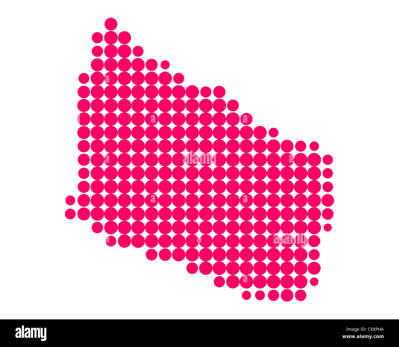 Map of Bornholm Stock Photo Alamy