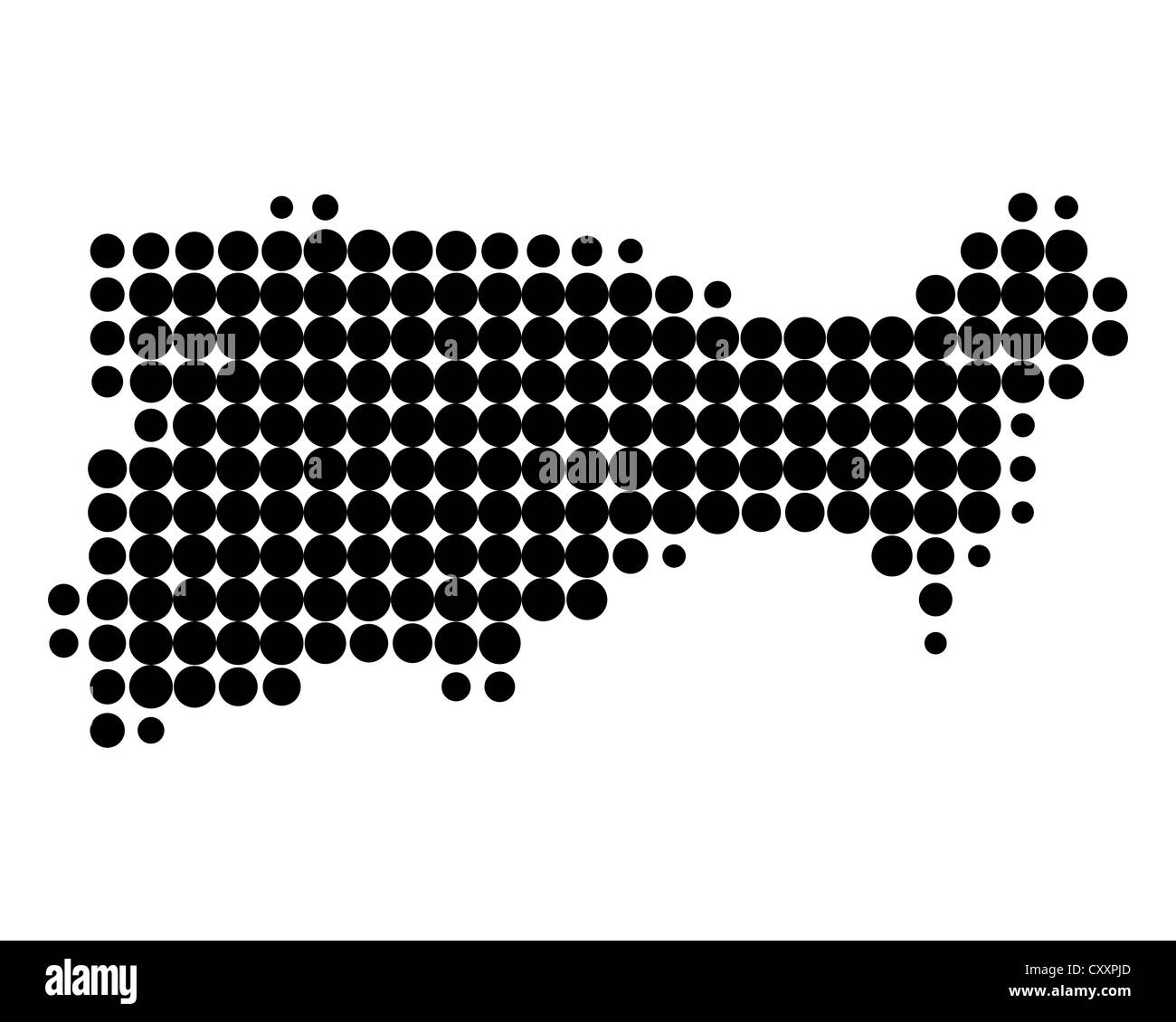 Map of Capri Stock Photo Alamy