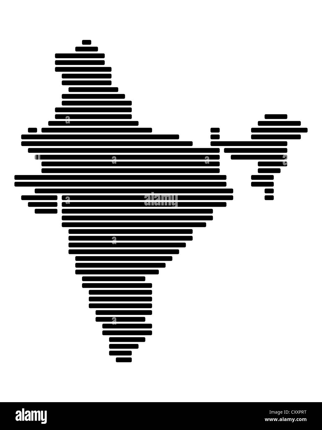 Map Of India Stock Photo Alamy map-of-india-stock-photo-alamy