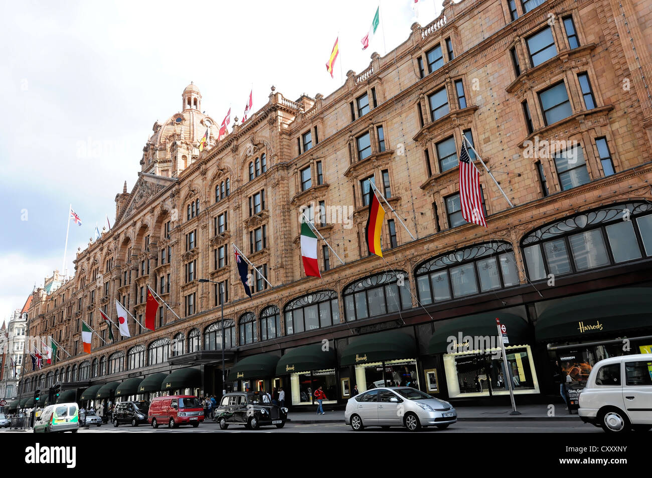 Harrods luxury department store, London, England, United Kingdom
