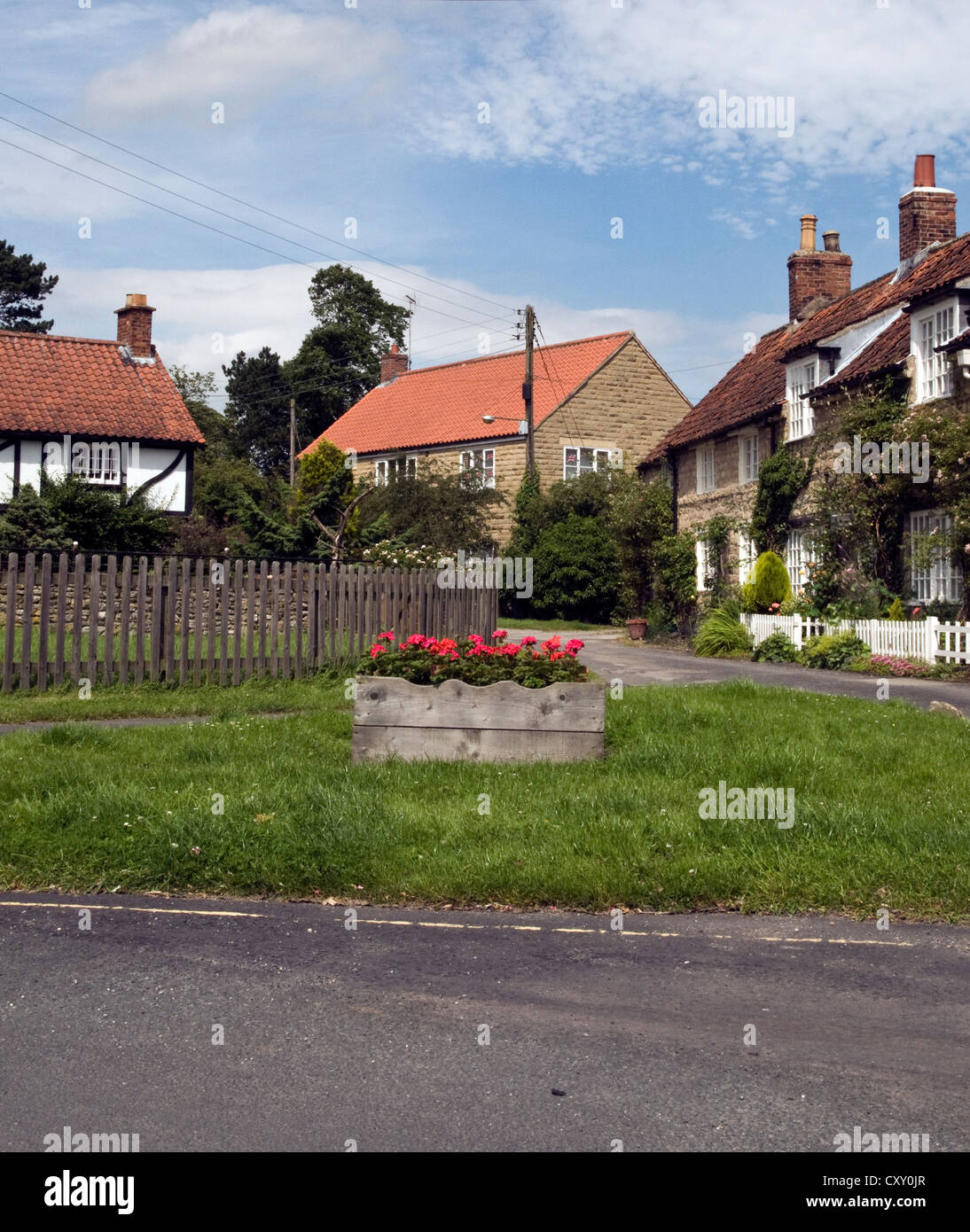 village of ThorntonLeDale Stock Photo Alamy