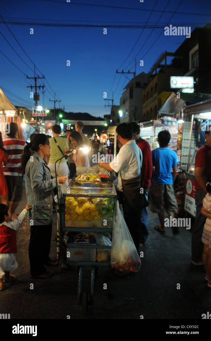 Night market in Hua Hin, Thailand, Asia Stock Photo Alamy