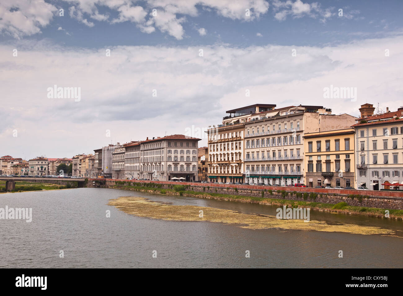 Typical building facade in Florence, Italy Stock Photo - Alamy